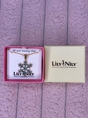 Lily Nile Couture Snowflake Necklace